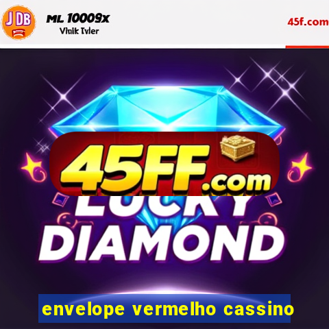 envelope vermelho cassino